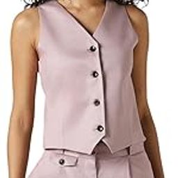 Women Solid Regular length Regular V neck Sleeveless Waistcoat-image-19