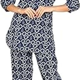 Coords Set in Pure Cotton Hand Block Print With Afghani Pant-image-29