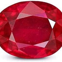 Burma Ruby Gemstones Original with Certificate 7.00 Ratti with Lab Certified Card & Guarantee Card (Natural Ruby Stone/manak Stone Original Certified)-image-60