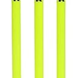 COUGAR Plastic Cricket Stumps Set - 3 Stumps 2 Bails 1 Stand (Portable Plastic Wicket Set) Cricket Standard Wickets for Cricket Ground, Match, Tournament Stump with Stand & Bails-image-97