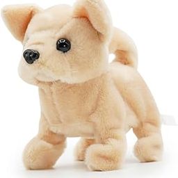 Hamleys Huggable Cuddly Ms Chili Walking Dog Stuffed Toy, Soft Toys for Kids, Cute Plushies Purple, Multicolour, 3Y+-picture-23