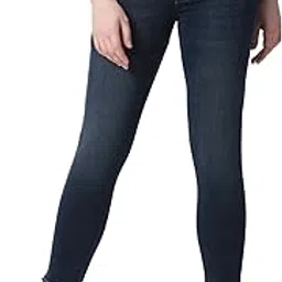 pepe jeans Women's Mid Rise Skinny Jeans-picture-10