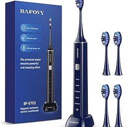 BAFOVY Force Sensing Sonic Electronic Toothbrushes, Blue-picture-23