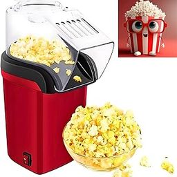DRUMSTONE ( Exclusive LAUNCH With 𝟏𝟎+𝟕 Years Warranty ) Hot Air KT Pro Popcorn Maker | 1200W Electric Oil-Free Popcorn Machine for Healthy Snacks | Easy-to-Use, Perfect for Kids, Adults & Parties-picture-23