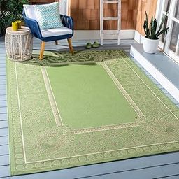 Safavieh Courtyard Collection CY2965-1E06 Olive and Natural Indoor/ Outdoor Area Rug (4' x 5'7")-image-27
