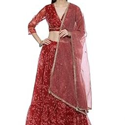 Women Polyester Lehenga Set Readymade-picture-22
