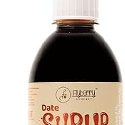 Flyberry Gourmet Medjoul Date Syrup | Low GI | Sugarfree | 100% Natural | Alternative to Sugar, Honey & Jaggery | 325 g-image-77
