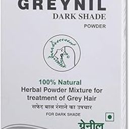 DR. JAIN'S Greynil Dark Shade Herbal Hair Colour Powder Pack of 1, 500g-11