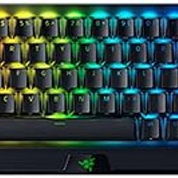 Razer BlackWidow V3 Mini Hyperspeed - Phantom Pudding Edition - 65% Wireless Mechanical Gaming Keyboard, Green Switches Chroma RGB (RZ03-03892000-R3M1)-Black [Video Game]-19