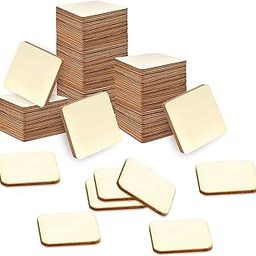 Haoser 100 Pcs Unfinished MDF Boards for Art & Craft 1.5 Inch Square Cutouts with Round Corners | MDF Sheets for DIY Projects MDF Boards for Art and Craft 1.5 inch-94