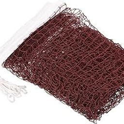 PATIKIL 20x2.5ft Badminton Net, Badminton Court Netting Replacement 0.98x0.98 Mesh with Nylon Rope for Outdoor Indoor Beach Backyard, Red-17