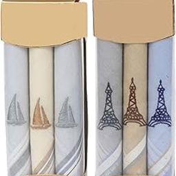 embroidered handkerchief set for men & boys-picture-23