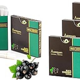 Aarogyam Herbals 100% Tobacco & Nicotine Free Cigarette for Relieve Stress & Mood Enhance Product for Smokers - (10 Sticks in Each Packet) (BLACK CURRENT FLAVOUR, Pack of 5)-image-47
