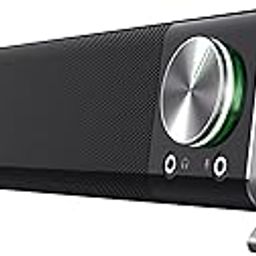 Trust Asto PC Soundbar Speaker for Computer and Laptop, 12 W, USB Powered - Black/Silver-33
