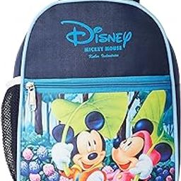 Disney Print Unisex School Bag|Kids School Backpack|School Bag for Girls, Boys|Disney Mickey Minnie Mouse| Blue|-image-29