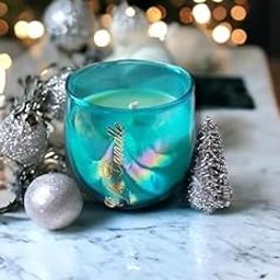 C for Candle Glow Scented Candle | Ocean Breeze Fragrance | 120g Soy Wax | Holographic U-Shaped Glass Jar | 35-Hour Burn | Elegant Home Décor & Gift-image-15