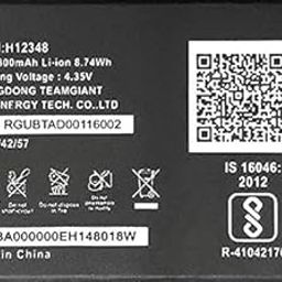 Microusb Compatible with H12348 3.8V 2300mAh Li-ion 8.74WH Battery (Pack of 1)-image-77