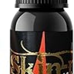 Skin- Ink 1oz Blacky Black Professional Pigment for Outlining, Shading, & Blending Tattoo Ink-15
