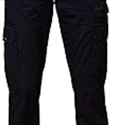Men's 100% Cotton Solid Regular Fit Mid Rise Casual Seven Pocket Cargo Pant-image-8