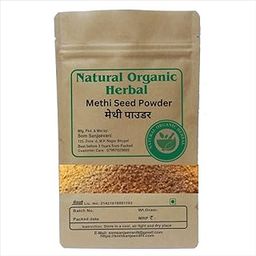 Natural Herbal Organic Dried Fenugreek Seeds Powder- 200g - Hair Growth- poor thyroid function-Pure-No Mixing-Methi -मेथी के बीज-असली-picture-46