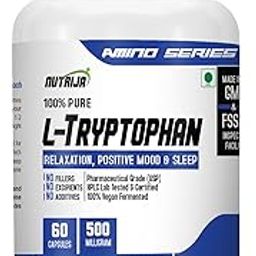 Nutrija-L-Tryptophan 500 Mg - 60 Capsules-image-23