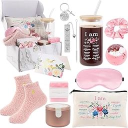 12 Pieces Christian Gifts for Women,Inspirational Gift Set, Spiritual Religious Catholic Gifts Box for Women Friends Female Sister Mom-image-52