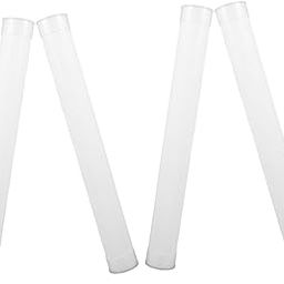 ROMISBABA 4pcs Plastic Mailing Tubes Sealed Caps for Artwork Document Storage Heavy Duty Shipping Containers for Multipurpose Use-image-41