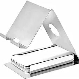 Yield |Universal Mobile Phone Stand with Card Holder (Silver(-image-19