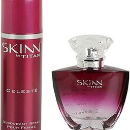 Skinn By Titan Skinn Womens Coffret Eau De Spicy Spray Perfume And Deoforant 50+75 Ml X 2 Nos-image-85