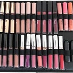Coslifestore Lipstick Organiser- Lip tray for organising Lipcolours, lipsticks, Pencil Makeup, other cosmetic items- Easy access- FLAT DISPLAY FOR VANITY (L TRAY-28 SLOTS)-image-41