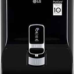 LG 8L RO+UV Water Purifier with Airtight Stainless Steel Tank | Digital Sterilizing Care, Pre-Sediment Filter Free, Multi Stage Filtration | True Maintenance Package | WW152NT, Black-picture-14