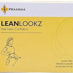 Praanaa Health Care LeanLookz | Fat Loss and Appetite Control Supplement with Green Tea and Chromium | Doctor-Formulated Metabolism and Energy Support (30 Servings each,Pack of 1)-image-114