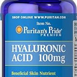 Puritan's Pride Hyaluronic Acid 100 mg-120 Capsules-14
