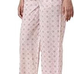 Women Cotton Printed Block Print Comfort Fit Pyjama-image-27