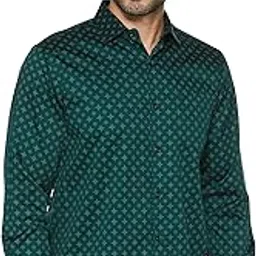 allen solly Men's Regular Fit Printed Formal Ceremonial Shirt-picture-39