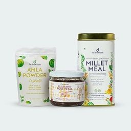 Beat The Heat - Amla Powder + Gulkand + Millet Meal-image-67