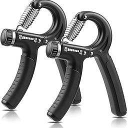 Dr. Care Adjustable Hand Grip Strengthener: Gym Hand Gripper for Home Workout - Pack of 2 (60 Kg)-picture-21