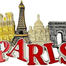 Moira 3D Resin Magnet for Fridge Decoration Travel Souvenir Paris-image-22