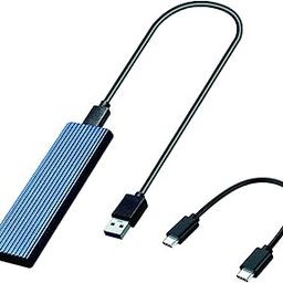 MERISHOPP External M.2 to USB 3.1 Enclosure Adapter for 2230/42/60/80 Nvme Ssd Blue|Computers/Tablets & Networking | Drives, Storage & Blank Media | Drive Enclosures & Docks-7
