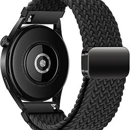 KEYSJEFF 22mm Nylon Straps Compatible With GT 3 46mm/GT 4 46mm, Watch 3 45mm/Gear S3, Sport Vivoactive 4 - Adjustable Band for Women Men (No Watch)-image-77