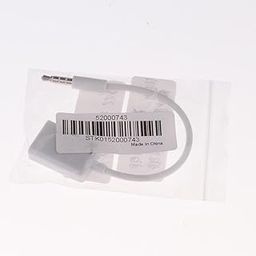 Enakshi (LABEL) 3.5Mm Male Aux ADO Plug Jack to USB 2.0 Female Converter Cord Cable White-image-65