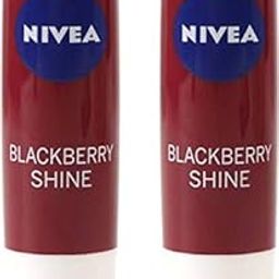 NIVEA BLACKBERRY SHINE Lip Balm (Pack of 2) BLACKBERRY (Pack of: 2, 4.8 g)-image-14
