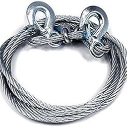 Guance Premium 4M Long Super Strong Emergency Heavy Duty Car Tow Cable 3 Ton Towing Strap Rope with Dual Forged Hooks (Color May Vary) for Tata Harrier-image-69