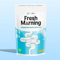 Maadico Fresh Morning Natural Constipation Relief Supplement Powder 200 Gms, Gentle Detox and Gut Health Support-image-98