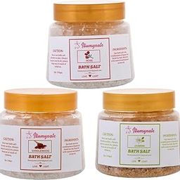 ILLUMYNATE Combo Rose & Sandalwood & Jasmine Bath Salt Body Muscle Pain Relieffor Men & Women (Pack of 3)-image-63