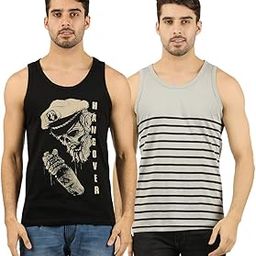 Men's Cotton Printed Vest (Pack of 2)-image-63