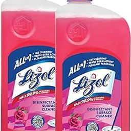 Lizol Disinfectant Surface & Floor Cleaner Liquid, Floral - 625 ml (Pack of 2) | Suitable for All Floor Cleaner Mops | Kills 99.9% Germs| India's #1 Floor Cleaner-32