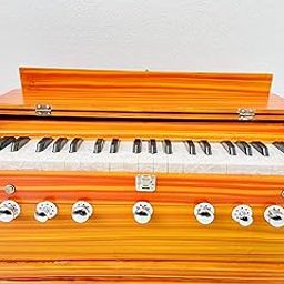 Harmonium Beginners and Professionals |7 Stopper | 3 1/4 Octave | Double Bellow | 39 Keys | 2 Reeds (Bass- Male) | 3.2 Octave Hand Pumped Harmonium (Two Fold Bellow, Male Reed)-picture-26