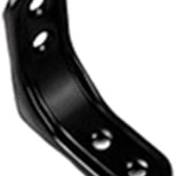 3xHeavy Duty Shelf Bracket Wall Hanging Shelve L Shaped Brackets Black 2Inch-image-77