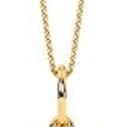 14 KT Yellow Gold Hogwarts Castle Pendant for Women-48